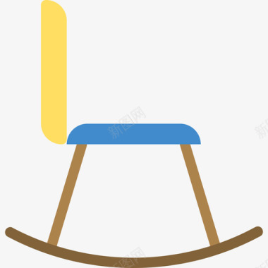 摇椅家具和家用16平的图标图标