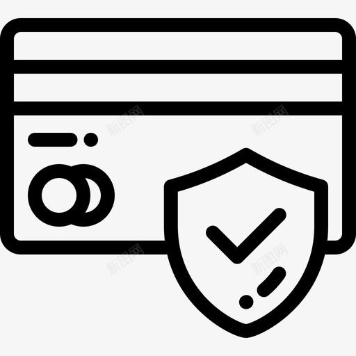 信用卡网络犯罪4直系图标svg_新图网 https://ixintu.com 信用卡 直系 网络犯罪4