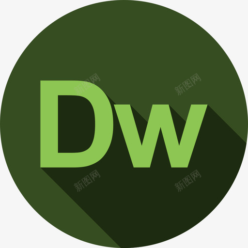 Dreamweaveradobe徽标2平面图标svg_新图网 https://ixintu.com Dreamweaver adobe徽标2 平面