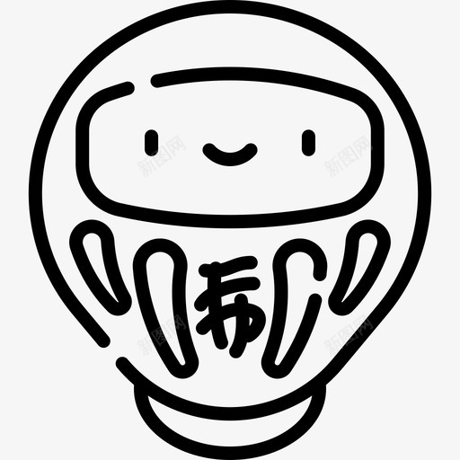 Daruma日本20岁直系图标svg_新图网 https://ixintu.com Daruma 日本20岁 直系