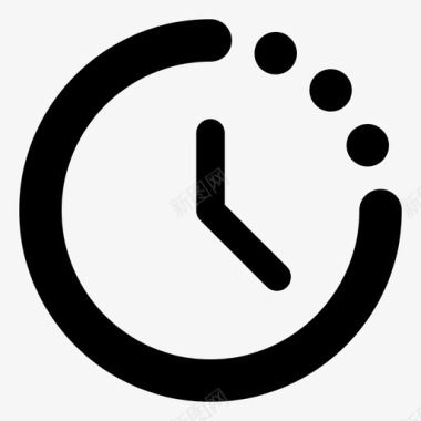 计时器时钟截止日期图标图标
