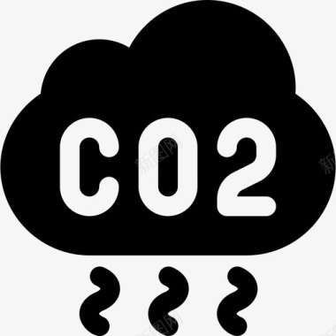 二氧化碳工业27填充图标图标