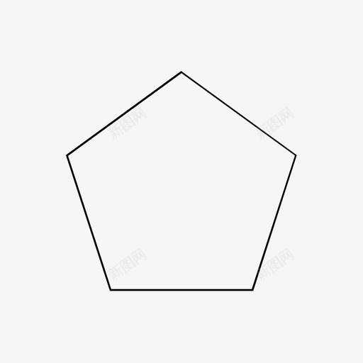 几何五边形包含多边形图标svg_新图网 https://ixintu.com 几何五边形 几何包含 包含 多边形