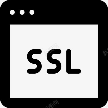 Ssl互联网安全22填充图标图标