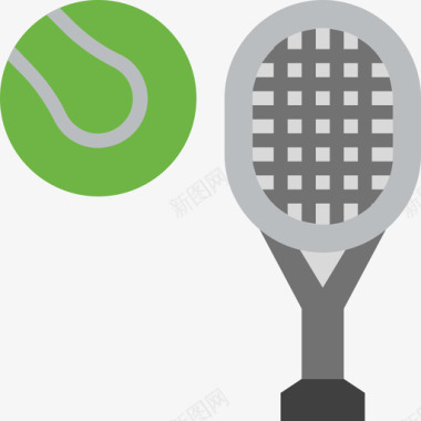 网球运动器材8平板图标图标