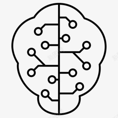 电路集成电路技术图标图标