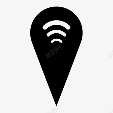 wifi点连接热点图标图标