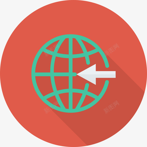 全球网络和通信2循环图标svg_新图网 https://ixintu.com 全球 循环 网络和通信2