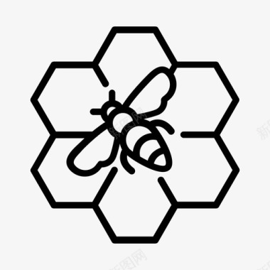 蜜蜂农场蜂蜜图标图标