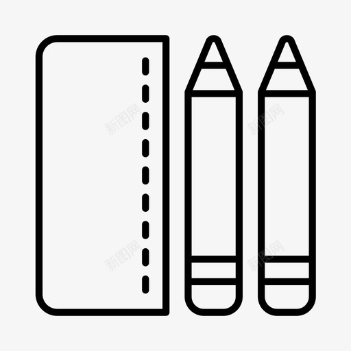 铅笔盒学术发展图标svg_新图网 https://ixintu.com 发展 学术 学校 教育 铅笔 铅笔盒