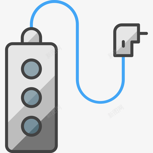 插座摄影26线颜色图标svg_新图网 https://ixintu.com 插座 摄影26 线颜色