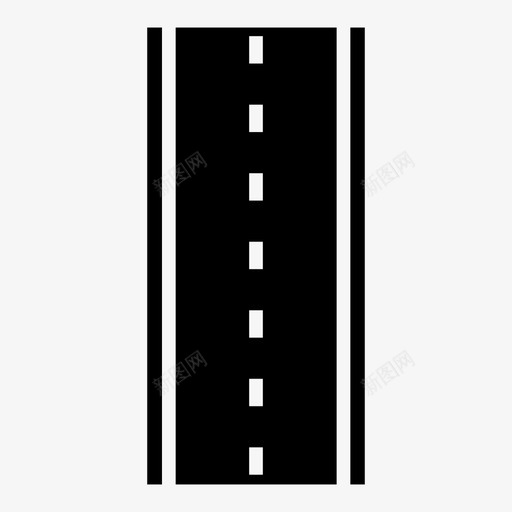 道路方向高速公路图标svg_新图网 https://ixintu.com 方向 杂项 直道 街道 轨道 道路 高速公路