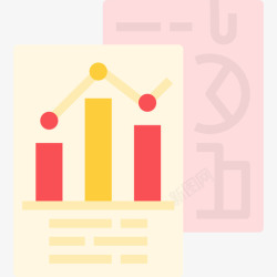 不景气统计经济不景气图标高清图片