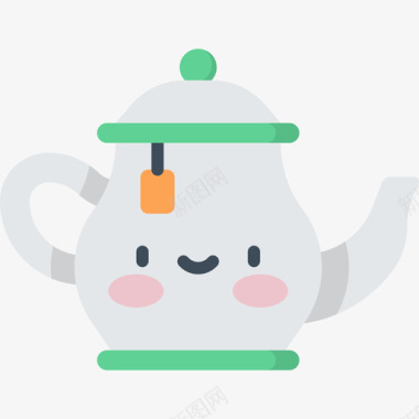 茶壶kawaii饮料2平的图标图标