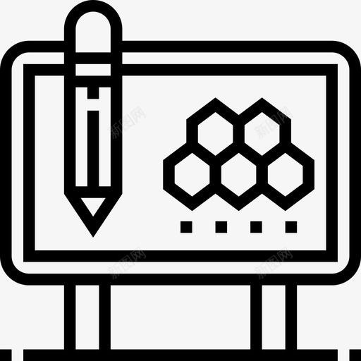 科学生物化学5线性图标svg_新图网 https://ixintu.com 生物化学5 科学 线性