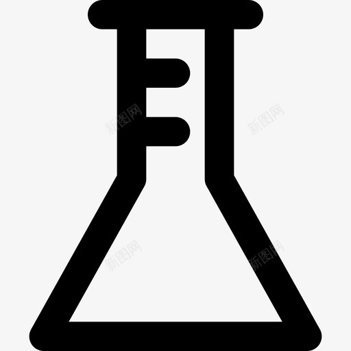 烧瓶医用118线性图标svg_新图网 https://ixintu.com 医用118 烧瓶 线性