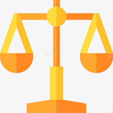 平衡法律和正义平的图标图标