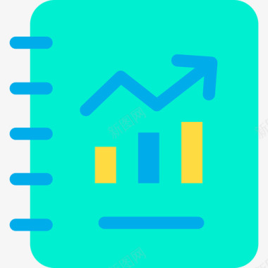笔记本分析2扁平图标图标