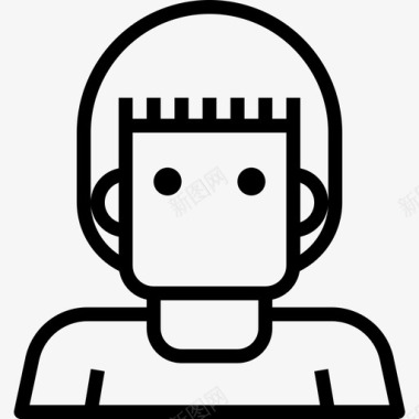 男人阿凡达13直系图标图标