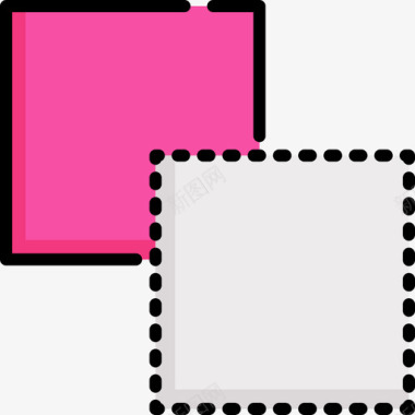 合并编辑工具8线性颜色图标图标