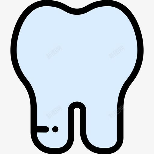 牙齿医学院2线颜色图标svg_新图网 https://ixintu.com 医学院2 牙齿 线颜色