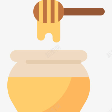 蜂蜜面包房45平的图标图标