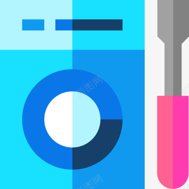 洗衣机技术支持2平板图标图标