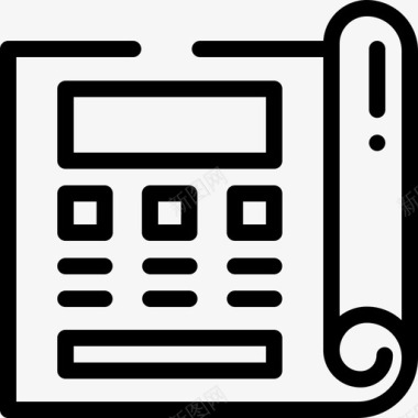 蓝图web开发18线性图标图标