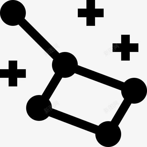 星座空间81填充图标svg_新图网 https://ixintu.com 填充 星座 空间81