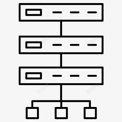 网络通信局域网图标svg_新图网 https://ixintu.com 局域网 网络 通信