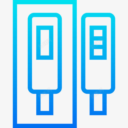 妊娠试验保健8梯度图标svg_新图网 https://ixintu.com 保健8 妊娠试验 梯度