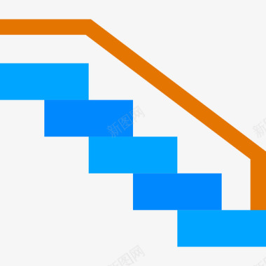楼梯房地产35平图标图标