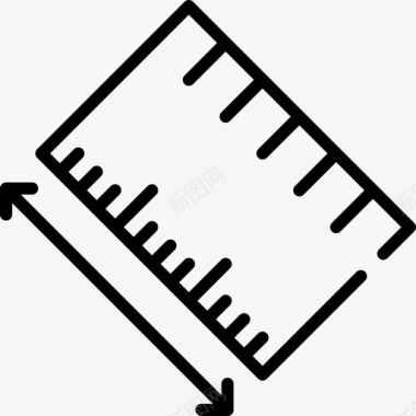 标尺编辑工具6线性图标图标