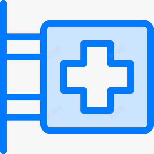 医院标志医疗110蓝色图标svg_新图网 https://ixintu.com 医疗110 医院标志 蓝色