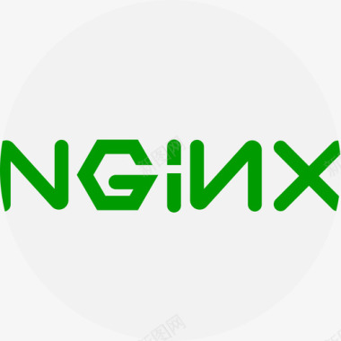 Nginx软件开发徽标平面图标图标