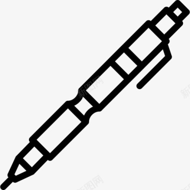 铅笔39号工具直线型图标图标