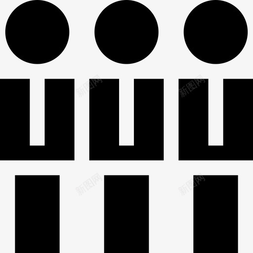 团队合作思维28填充图标svg_新图网 https://ixintu.com 团队合作 填充 设计思维28