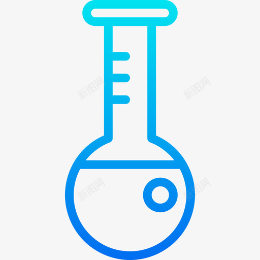 烧瓶保健8梯度图标svg_新图网 https://ixintu.com 保健8 梯度 烧瓶