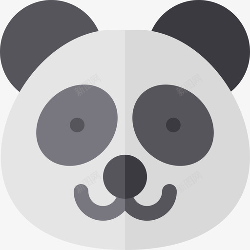 熊猫野生动物2公寓图标svg_新图网 https://ixintu.com 公寓 熊猫 野生动物2