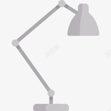 台灯电工工具和元件2扁平图标图标