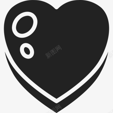 心脏游戏元素6填充图标图标