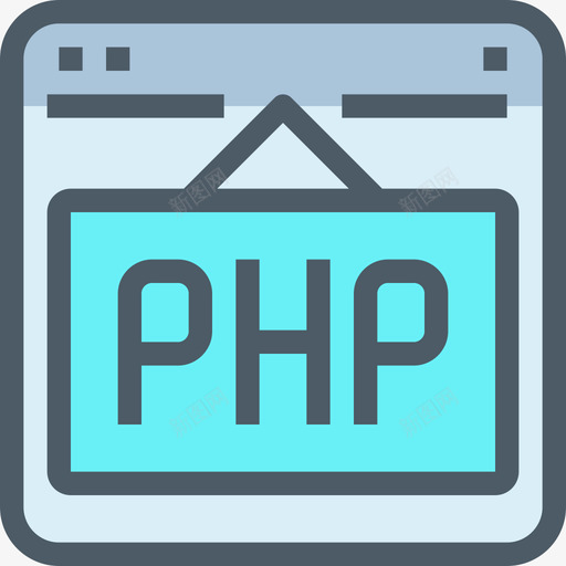 Php编程22线性颜色图标svg_新图网 https://ixintu.com Php 线性颜色 编程22