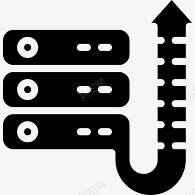 服务器网络托管18填充图标图标