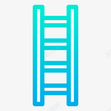 梯子施工和工具5坡度图标图标