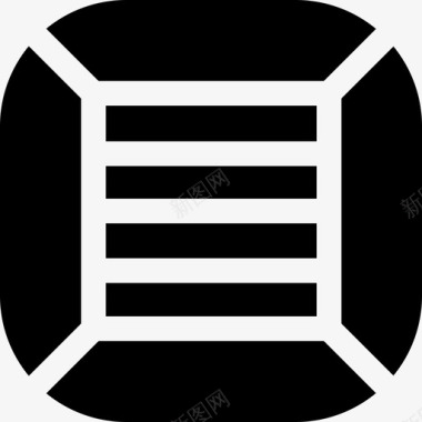 箱包装交付10已填充图标图标