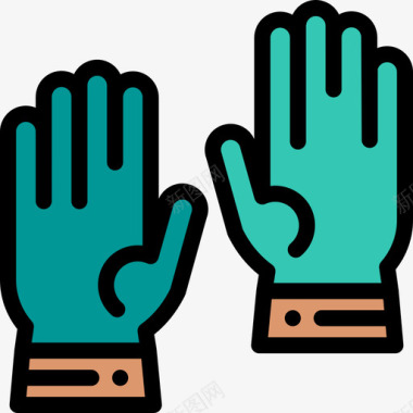手套私家侦探7正色图标图标
