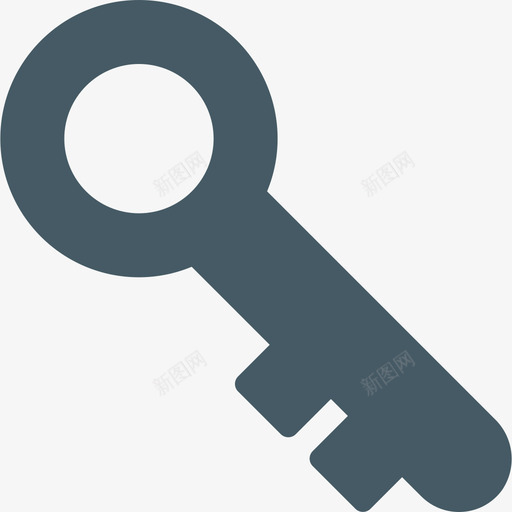 钥匙工具和器具2扁平图标svg_新图网 https://ixintu.com 工具和器具2 扁平 钥匙