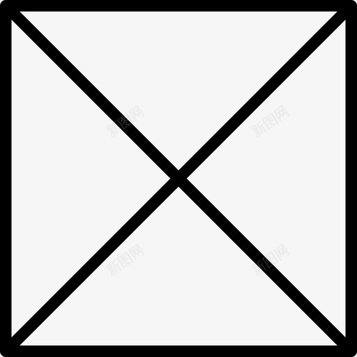 取消基本2线性图标svg_新图网 https://ixintu.com 取消 基本2 线性