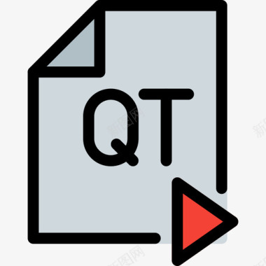 Qt视频21线性颜色图标图标