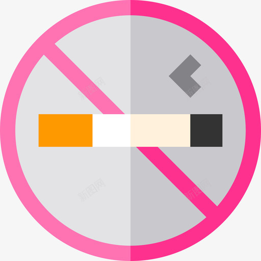 禁止吸烟健身68公寓图标svg_新图网 https://ixintu.com 健身68 公寓 禁止吸烟